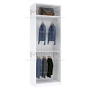 Ver imagem 6 de MÓDULO CLOSET CABIDEIRO DUPLO M404.B MUNDI MOVEIS