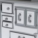 Ver imagem 4 de Fogão a Lenha Gii Nº 1 Gabinete Séc. Xviii Premium Branco Sd Venax