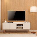 Ver imagem 5 de Rack Moscou 155cm Branco TV até 65" Byhouse