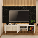 Ver imagem 4 de Rack Moscou 155cm Branco TV até 65" Byhouse