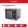 Forno Conv. para Pudim - Wcpp-535 Wictory - 2