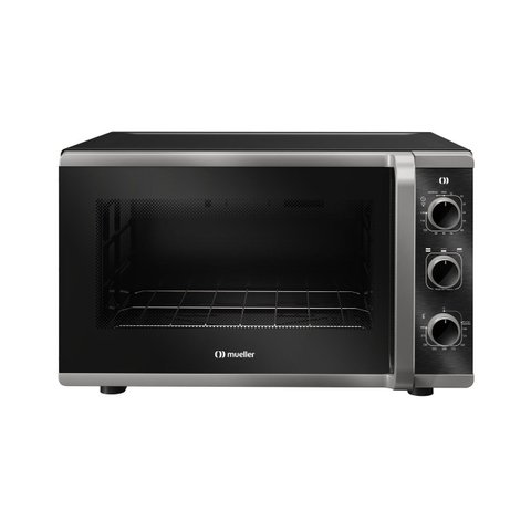 Forno de Bancada Mueller 50 Litros com Grill Preto Fosco Mfb50k