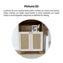 Ver imagem 7 de Conjunto de 2 Estantes 4 Portas com Resistentes Dobradiça de Metal Trama Marrom/Cinamomo