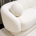 Ver imagem 2 de Almofada Redonda Axis 35x35cm Boucle Off White - Sallar Home