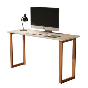 Escrivaninha Mesa de Estudo Bahamas 1,20 com Pés de Madeira:off White