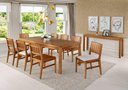 Ver imagem 2 de Mesa Jantar Salvador Tampo Madeira 200cm - 60308