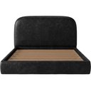 Ver imagem 7 de Cama Queen Flutuante com Cabeceira 160cm Aura W01 Couríssimo Preto - Lyam Decor