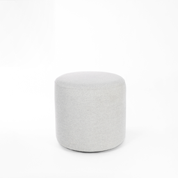 Puff Decorativo Redondo para Quarto Linho Perse - 1