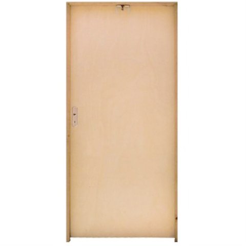 Porta Lisa de Madeira Mescla Eco 60x210cm Direita - Nova Leste