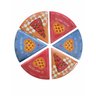 Prato De Pizza Em Melamina Com 6 Peças - 2