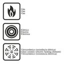 Ver imagem 3 de Jogo de Frigideiras Tramontina Turim em Alumínio Antiaderente Vermelho 3 Peças - 16cm/20cm/24cm Tram