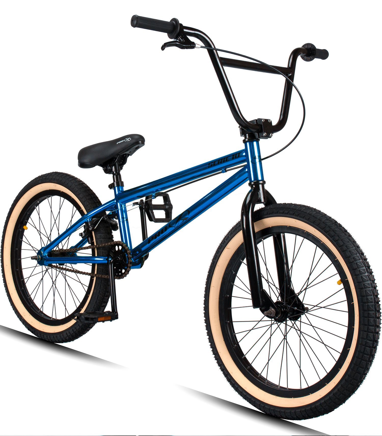 Bicicleta Aro 20 Bmx Pro-x Série 10 - Freestyle - Azul Metálico Serie 10 - 3