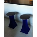 Ver imagem 5 de Kit 2 Banqueta Bistro Balcao Cozinha Americana Torre Eiffel Diversas Cores BGPLASTICOS BGBTE VINHO B