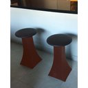 Ver imagem 6 de Kit 2 Banqueta Bistro Balcao Cozinha Americana Torre Eiffel Diversas Cores BGPLASTICOS BGBTE VINHO B