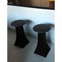 Ver imagem 3 de Kit 2 Banqueta Bistro Balcao Cozinha Americana Torre Eiffel Diversas Cores BGPLASTICOS BGBTE VINHO B