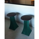Ver imagem 4 de Kit 2 Banqueta Bistro Balcao Cozinha Americana Torre Eiffel Diversas Cores BGPLASTICOS BGBTE VINHO B