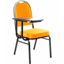 Ver imagem 1 de Cadeira Universitária para Auditório Linha Hotel Laranja
