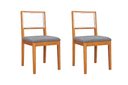 Ver imagem 7 de Conj Sala de Jantar Mesa Red Vid C/4 Cad Betina Mad Eucalipto:preto/cinza
