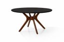 Ver imagem 5 de Conj Sala de Jantar Mesa Red Vid C/4 Cad Betina Mad Eucalipto:preto/cinza