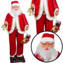 Ver imagem 1 de Papai Noel Gigante Dancante Musical 1 Metro e 80 cm Com Sensor Natal Enfeite (2107)
