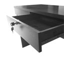 Ver imagem 4 de Mesa de Estudo Felícia 2 Gavetas Sendo 1 com Chave:cinamomo