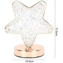 Ver imagem 4 de Luminária Formato Estrela Decoração Led Quarto Iluminação - Toque Mágico e Aconchegante para