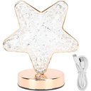 Ver imagem 6 de Luminária Formato Estrela Decoração Led Quarto Iluminação - Toque Mágico e Aconchegante para