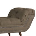 Ver imagem 5 de Recamier Sofá Divã Namoradeira Sienna 90 Cm Solteiro Linho