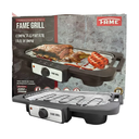 Ver imagem 3 de Churrasqueira Elétrica Portátil Pequena 110v ou 220v Fame:preta/127v