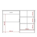 Ver imagem 6 de Escrivaninha com Organizador 2 Portas 120cm Space Patrimar Cinamomo