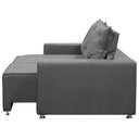 Ver imagem 5 de Sofá Retrátil e Reclinável 2 Lugares Bariloche 1.50cm C/ Molas - Linho