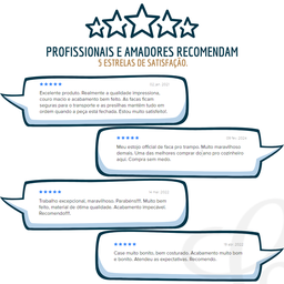 Estojo para Profissional Chef Cozinha Porta Facas em Couro - 7