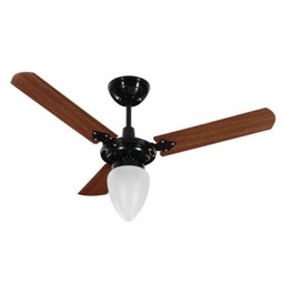 Ventilador de Teto Pera New Preto 127V - 1