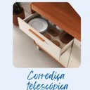 Ver imagem 6 de Cozinha Compacta 5 Portas 1 Gaveta 120cm com Nicho Dunas Itatiaia Marrom/Cinamomo/Off White