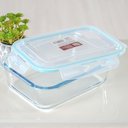 Ver imagem 4 de Kit 5 Pote de Vidro com Tampa Hermética 370ml 14,5x10x4,5