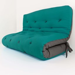 Futon Japonês Casal Dobrável Sofá Cama - 2 Futon Japonês Casal Dobrável Sofá Cama - 2