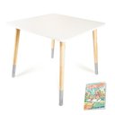 Ver imagem 4 de Mesa Infantil de Madeira Kit Livro Educativo - Cinza