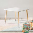 Ver imagem 3 de Mesa Infantil de Madeira Kit Livro Educativo - Cinza