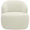 Ver imagem 3 de Kit 02 Poltronas Decorativa Fixa Orgânica para Sala Living Barolo L06 Veludo Bege - Lyam Decor