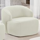 Ver imagem 2 de Kit 02 Poltronas Decorativa Fixa Orgânica para Sala Living Barolo L06 Veludo Bege - Lyam Decor