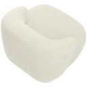 Ver imagem 6 de Kit 02 Poltronas Decorativa Fixa Orgânica para Sala Living Barolo L06 Veludo Bege - Lyam Decor