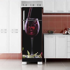 Envelopamento de Geladeira Vinho na Taça