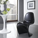 Ver imagem 4 de Cadeira Panton - Preto Brilho
