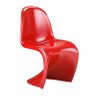 Cadeira Panton - Vermelho Brilho - 1
