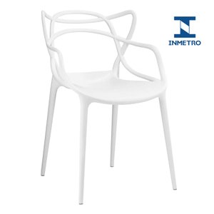 Cadeira Masters Allegra - Cinza Claro