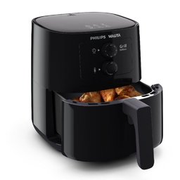 Fritadeira Elétrica Philips Walita Grill Edition Preta 1400w 4,1l 220v Hd9202/90 - 8