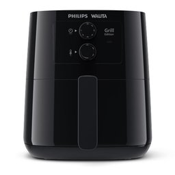 Fritadeira Elétrica Philips Walita Grill Edition Preta 1400w 4,1l 220v Hd9202/90 - 1