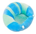 Ver imagem 1 de Sofá almofada senta bebê poltrona pelúcia AZUL baby