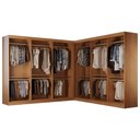 Ver imagem 2 de Roupeiro Casal Closet Light Premium Moderna