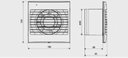 Ver imagem 3 de Exaustor para Banheiro Mod: DECOR-100C S&P - 110V